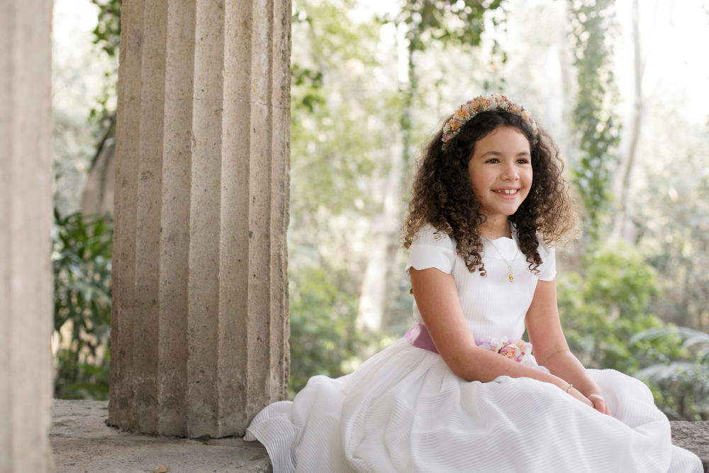 robe-mariage-couronne-fleur